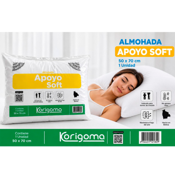 Almohada Apoyo Soft
